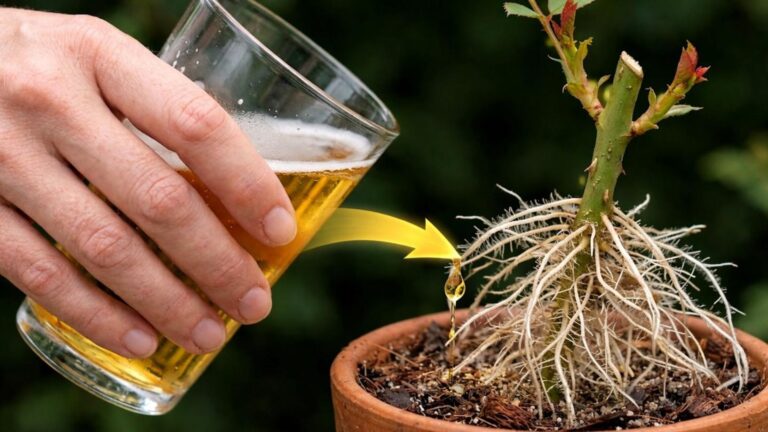 Jak łatwo ukorzenić różę w 1 noc przy pomocy piwa – 100% naturalny sposób!