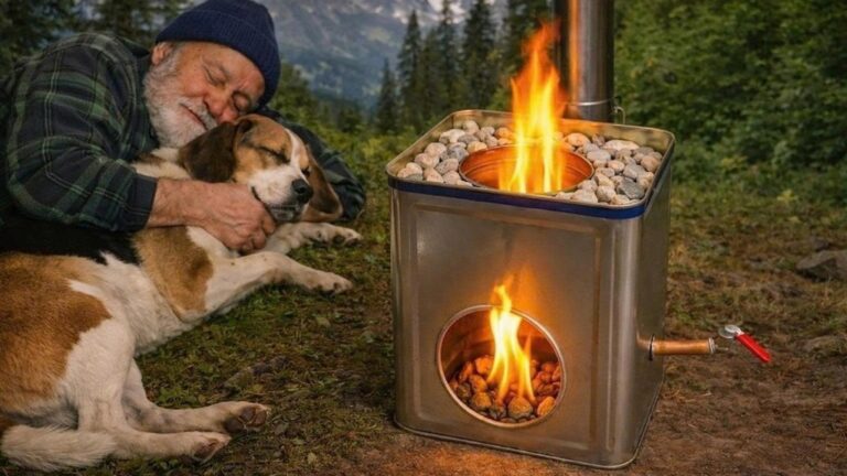 5 kreatywnych sposobów na darmowe ogrzewanie bez prądu z DIY kamiennym piecem!