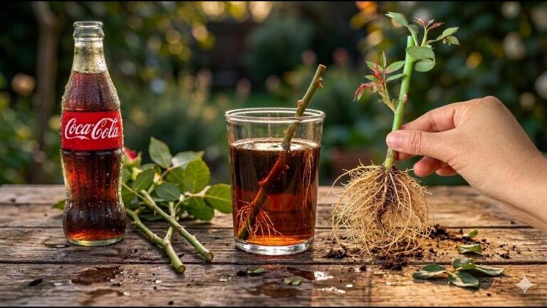 5 zaskakujących sposobów, w jakie Coca-Cola wspomaga ukorzenianie róż!