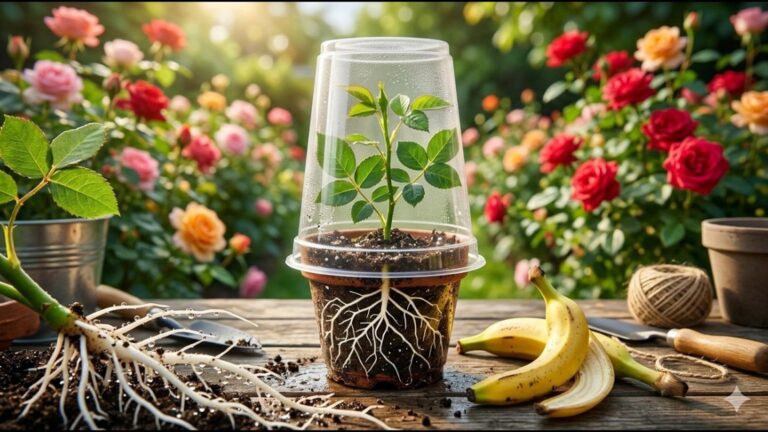 7 sposobów na uniknięcie zaskoczeń przy ukorzenianiu róż z wykorzystaniem skórki banana